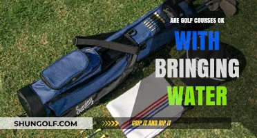 Can Golfers Bring Their Own Water to the Course?