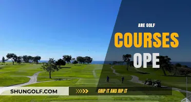 Are Golf Courses Open? A Guide to Current Operations and Restrictions