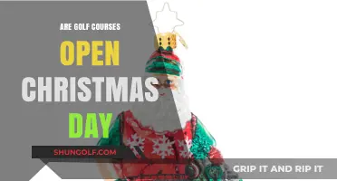 Are Golf Courses Open on Christmas Day? Find Out Here!