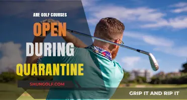 Golf Courses and Quarantine: Are Greens Open for Play?