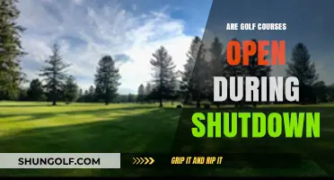 Golf Courses and Shutdowns: Are They Open or Closed?