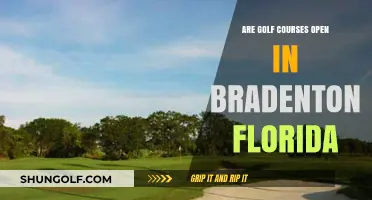 Are Bradenton, Florida Golf Courses Open? Your Guide to Tee Times