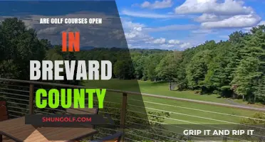 Are Golf Courses Open in Brevard County? Your Guide to Tee Times