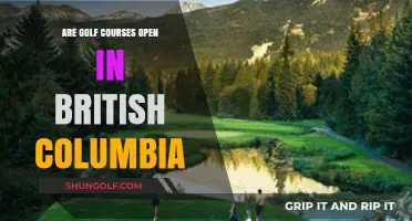 Are Golf Courses Open in British Columbia? Current Status and Updates