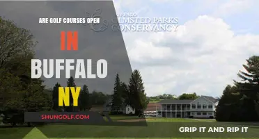 Buffalo NY Golf Courses: Current Open Status and Updates