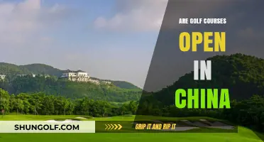Are Golf Courses Open in China? Current Status and Updates