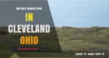Cleveland Ohio Golf Courses: Are They Open for Play?