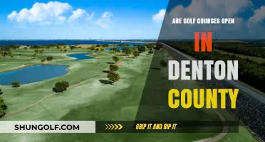 Denton County Golf Courses: Current Open Status and Updates