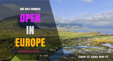 Exploring Europe's Golf Courses: Are They Open for Play?