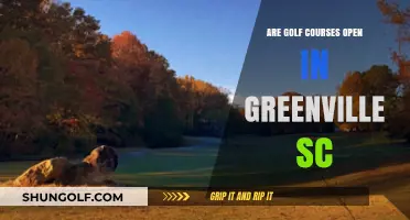 Greenville SC Golf Courses: Current Open Status and Updates