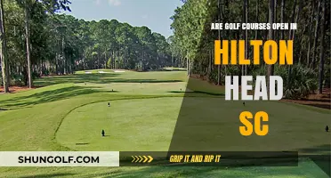 Are Hilton Head SC Golf Courses Open? Your Guide to Tee Times