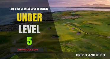 Golf Courses in Ireland: Open or Closed Under Level 5 Restrictions?