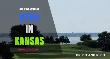Kansas Golf Courses: Are They Open for Play?