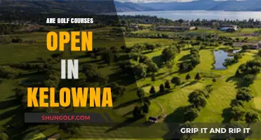 Kelowna Golf Courses: Current Openings and Seasonal Availability Guide