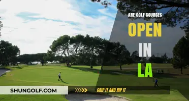 Are LA Golf Courses Open? Current Status and Updates