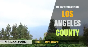 Are LA County Golf Courses Open? Current Status and Updates