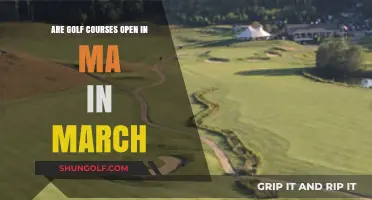 Are Golf Courses Open in Massachusetts During March? Find Out Here