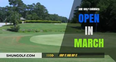 Are Golf Courses Open in March? A Seasonal Guide for Golfers
