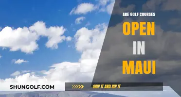 Maui Golf Courses: Current Open Status and Updates