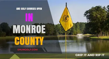 Are Golf Courses Open in Monroe County? Find Out Here