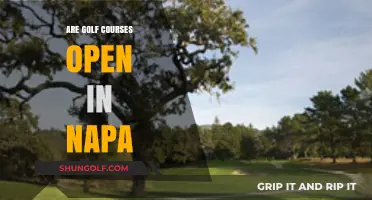 Exploring Napa's Golf Courses: Are They Open for Play?