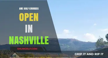 Nashville Golf Courses: Current Open Status and Updates