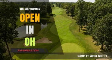 Ohio Golf Courses: Current Open Status and Playing Conditions