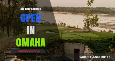 Omaha Golf Courses: Are They Open for Play Right Now?