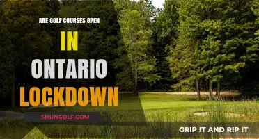 Ontario Lockdown: Are Golf Courses Open or Closed?
