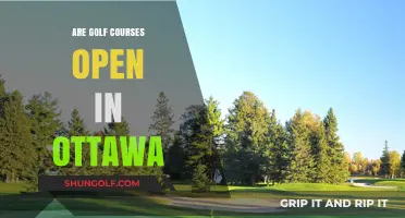 Ottawa Golf Courses: Are They Open for Play This Season?