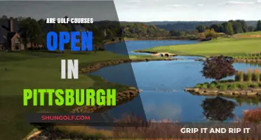 Pittsburgh Golf Courses: Are They Open for Play?