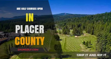 Placer County Golf Courses: Current Open Status and Updates