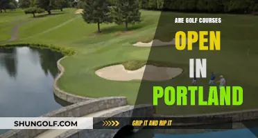Are Portland's Golf Courses Open? A Guide for Enthusiasts