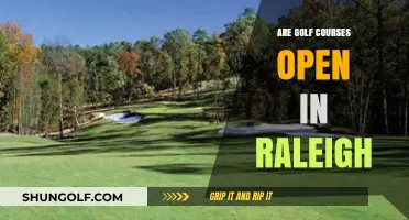 Are Golf Courses Open in Raleigh? Current Status and Updates