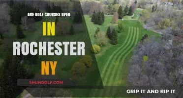 Rochester NY Golf Courses: Current Open Status and Updates