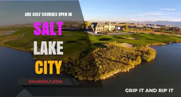 Golf Courses in Salt Lake City: Open or Closed?