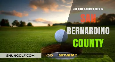 San Bernardino County Golf Courses: Current Open Status and Updates