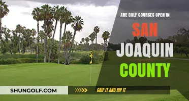 San Joaquin County Golf Courses: Current Open Status and Updates
