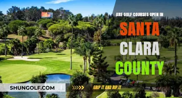 Santa Clara County Golf Courses: Current Open Status and Guidelines