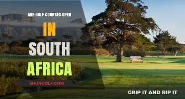 Are Golf Courses Open in South Africa? Current Status and Updates
