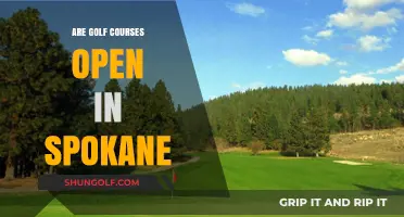 Spokane Golf Courses: Current Open Status and Playing Conditions