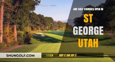 St. George, Utah Golf Courses: Open or Closed? Your Guide