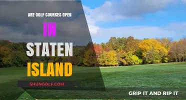 Staten Island Golf Courses: Are They Open for Play?