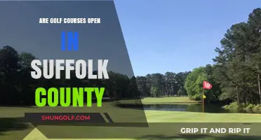 Are Suffolk County Golf Courses Open? Your Guide to Tee Times