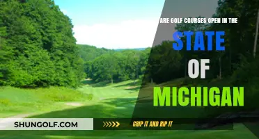 Michigan Golf Courses: Are They Open for Play?