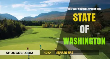 Are Washington State Golf Courses Open? Current Status and Updates