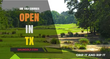 Are Golf Courses Open in Texas? Current Status and Updates