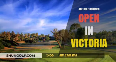 Victoria's Golf Courses: Current Open Status and Guidelines