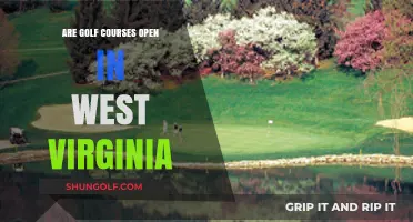 Are West Virginia Golf Courses Open? Current Status and Updates