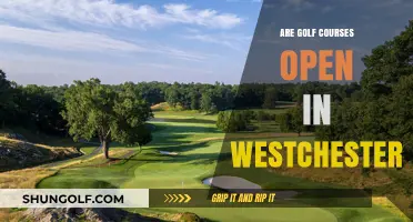 Are Westchester Golf Courses Open? Your Guide to Tee Times